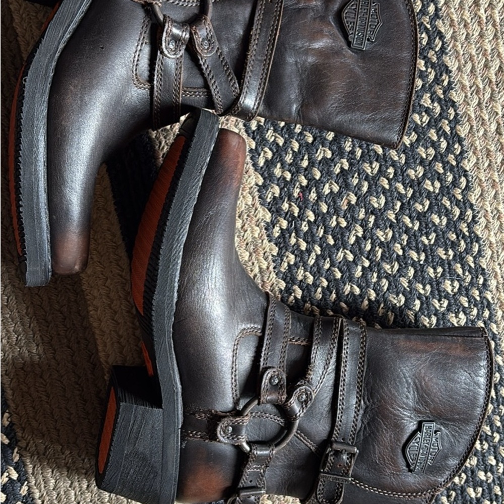 Harley-Davidson Women’s Black Leather Boots